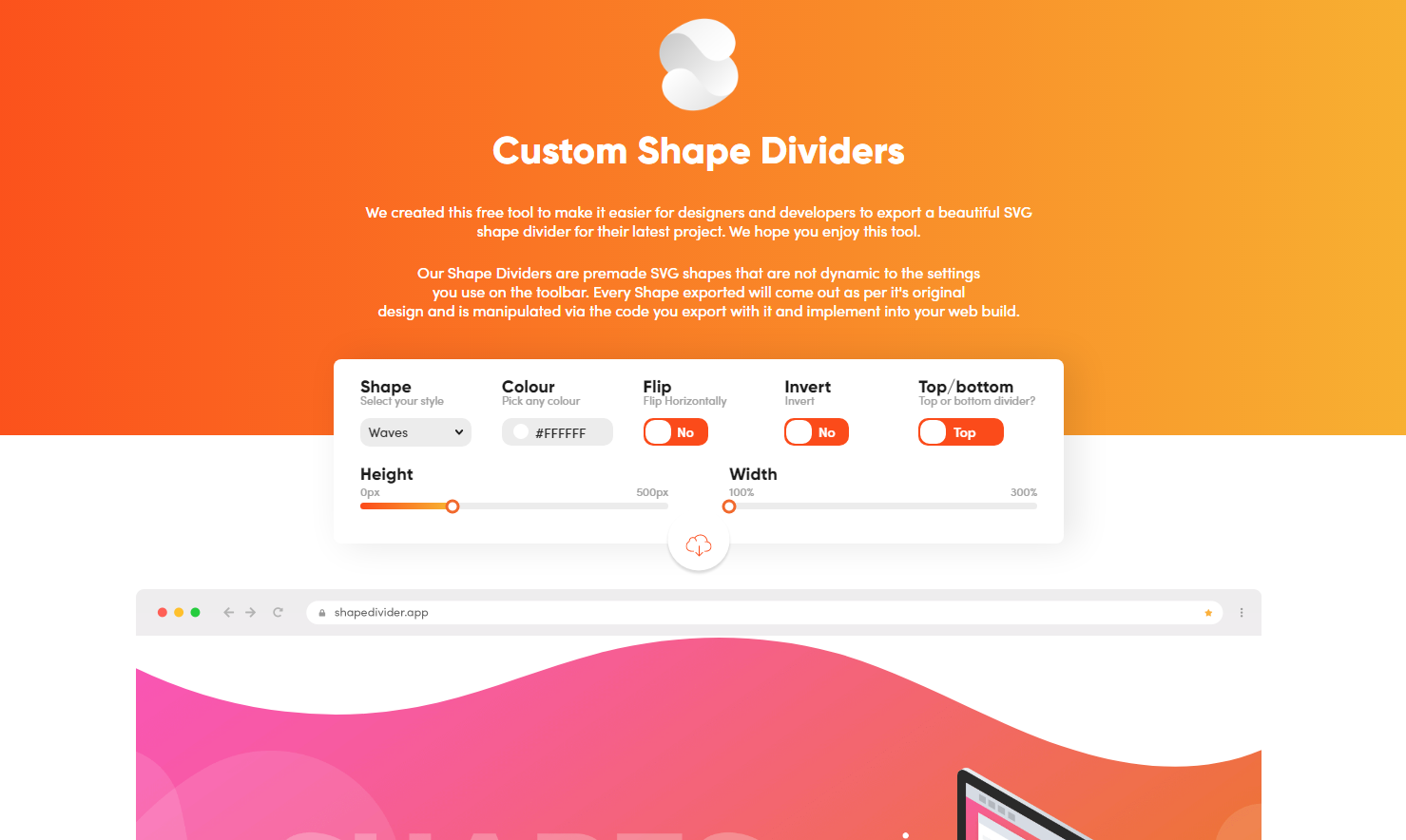 https://www.shapedivider.app/